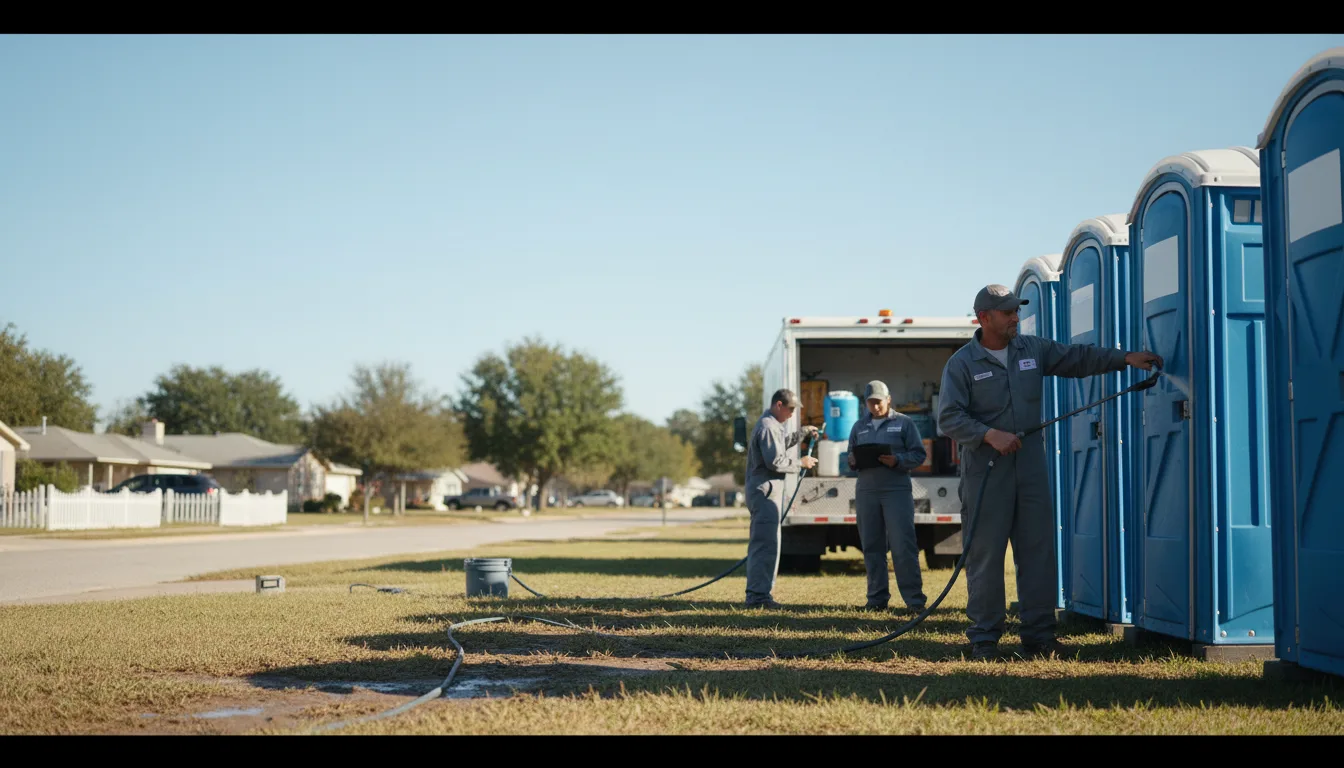 Long-Term Portable Toilet Rental in Genesee, MI near me